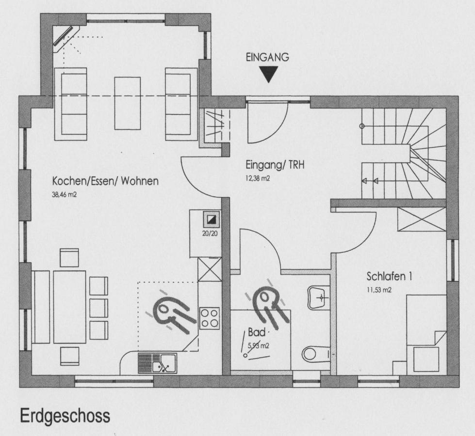 Ferienhaus Wasserfall Bestwig Exterior photo